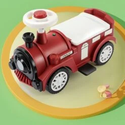 Decome Geeignet Für Kinder Von 1-6 Jahren Vierrädriges Gleichgewichtsfahrrad In Zugoptik Mit Licht Und Musik Für Scooter -Spielzeug Geschaft 30520775 06