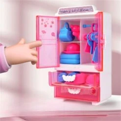 Syntek Kinderpuppe Verkleiden Sich Spielhaus Mädchen Interaktives Spielzeug Aufbewahrung Mini Kleiderschrank Kinderspielzeug 8 Syntek Kinderpuppe Verkleiden Sich Spielhaus Mädchen Interaktives Spielzeug Aufbewahrung Mini Kleiderschrank Kinderspielzeug -Spielzeug Geschaft 30551827 03