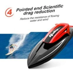 SHAOKE 2.4G Wasserdichtes Ferngesteuertes Speedboat Mit Lichtern Ferngesteuertes Spielzeug Für Kinder Ferngesteuerte Boote -Spielzeug Geschaft 30596388 05