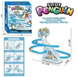 Brightake _ Treppe Kletterndes Entenküken Lernspielzeug Für Kinder Spiel Mit Elektrischen Triebwagen Für Kinder