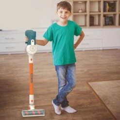 Decome Haushaltsreinigung Spielet Mit Einem Elektrostaubsauger Und Anderem Zubehör Inklusive - Tolles Geschenk Für Kinder (Mehrfarbig) Reinigungsspielzeug Für Den Haushalt -Spielzeug Geschaft 30724613 06