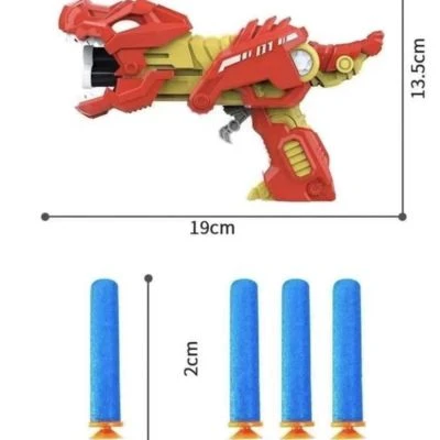 Syntek Luftgewehr Für Kinder In Dinosaurierform EVA Soft Versus Konkurrenzfähige Spielzeugpistole 2 Syntek Luftgewehr Für Kinder In Dinosaurierform EVA Soft Versus Konkurrenzfähige Spielzeugpistole - Image 2
