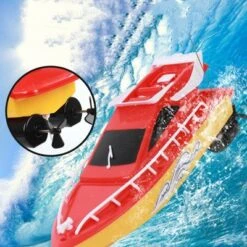 Decome Wasser-Fernsteuerboote Wasser Schnellboot Kinder Wettbewerbsfähige Modellflugzeug Dauerhafte Reichweite Spielzeug Ferngesteuertes Boot -Spielzeug Geschaft 30746155 03