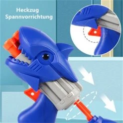 Enbaoxin Dinosaurier Kleine Pistole Schwamm Weiches Hüpfspielzeug Drei-Loch Soft Bullet Gun Kinderspielzeug -Spielzeug Geschaft 30789751 06