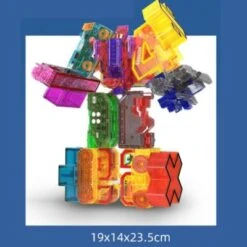 Syntek Digitalen Baustein Puzzle Brief Für Kinder Geschenk Krieger Verformung Action-figuren Roboter Spielzeug Für Kinder -Spielzeug Geschaft 30790679 05