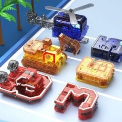 Syntek Digitalen Baustein Puzzle Brief Für Kinder Geschenk Krieger Verformung Action-figuren Roboter Spielzeug Für Kinder -Spielzeug Geschaft 30790679 06