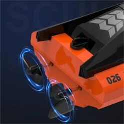 Syntek Drahtloses Elektrisches Spielzeug Mit Langer Batterielebensdauer Und Fernbedienung Für Kinder 2.4G Wiederaufladbares Mini-Schnellboot Modell Kinder Wasserspielzeug -Spielzeug Geschaft 30790801 03