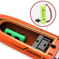 Syntek Drahtloses Elektrisches Spielzeug Mit Langer Batterielebensdauer Und Fernbedienung Für Kinder 2.4G Wiederaufladbares Mini-Schnellboot Modell Kinder Wasserspielzeug -Spielzeug Geschaft 30790801 05