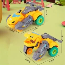 Syntek Dinosauriermodell-Spielzeugauto Für Kinder Trägheitsverformungs-Mecha-Wagenmodell-Dinosaurierspielzeug Für Jungen -Spielzeug Geschaft 30790914 03