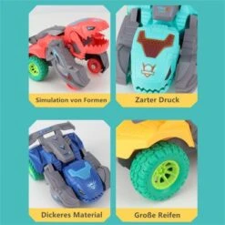 Syntek Dinosauriermodell-Spielzeugauto Für Kinder Trägheitsverformungs-Mecha-Wagenmodell-Dinosaurierspielzeug Für Jungen -Spielzeug Geschaft 30790914 06