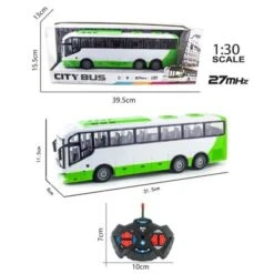 Debuy Fernsteuerung Spielzeugautos Ferngesteuerter Spielzeugbus 27 Frequenzen