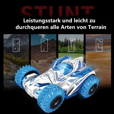 Enbaoxin Stunt-drehendes Geländewagen-Spielzeug Mit Allradantrieb Stunt-Offroad-Spielzeugauto-Modellspielzeug 5 Enbaoxin Stunt-drehendes Geländewagen-Spielzeug Mit Allradantrieb Stunt-Offroad-Spielzeugauto-Modellspielzeug - Image 5