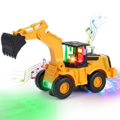 Vicabo Bagger Spielzeug Fahrzeug Baustellenfahrzeuge Mit Licht Und Musik Spielzeugautos Für Kinder 1 Vicabo Bagger Spielzeug Fahrzeug Baustellenfahrzeuge Mit Licht Und Musik Spielzeugautos Für Kinder