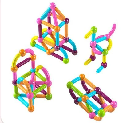 Epik 88Stk Magnetische Bauklötze Große Teilchenmagnete Intellektuelles Spielzeug Puzzle Für Die Früherziehung 6 Epik 88Stk Magnetische Bauklötze Große Teilchenmagnete Intellektuelles Spielzeug Puzzle Für Die Früherziehung - Image 6