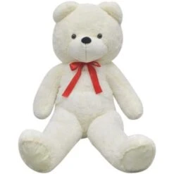 VidaXL Teddybär Kuscheltier Plüsch Weiß 242 Cm Plüschtier -Spielzeug Geschaft 31056812 04