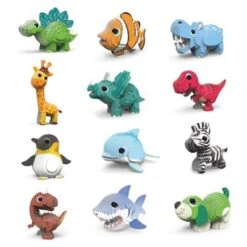 Enbaoxin Dreidimensionales Kinderpuzzle Dinosauriermodell Papierzusammenbau Spielzeug Für Frühes Lernen -Spielzeug Geschaft 31086598 04