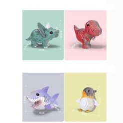 Enbaoxin Dreidimensionales Kinderpuzzle Dinosauriermodell Papierzusammenbau Spielzeug Für Frühes Lernen -Spielzeug Geschaft 31086598 05