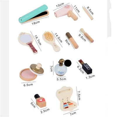 SHAOKE Kosmetik-Toilettenset Für Kinder Kinder-Prinzessin-Spielhaus-Ankleide-Spielzeugset Kinder-Make-up 4 SHAOKE Kosmetik-Toilettenset Für Kinder Kinder-Prinzessin-Spielhaus-Ankleide-Spielzeugset Kinder-Make-up - Image 4