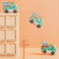 Debuy GmbH Spielzeugautoblöcke Frühes Lernen Bauklotzspielzeug -Spielzeug Geschaft 31390210 03