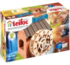 Teifoc TEI 4030 Steinbaukasten - "Wassermühle" -Spielzeug Geschaft 3170304 03