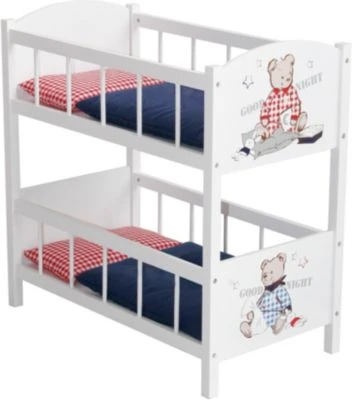 Roba Puppenbett Teddy College Mit 2 Etagen 1 Roba Puppenbett Teddy College Mit 2 Etagen