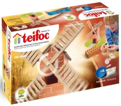 Teifoc TEI 4040 Steinbaukasten - "Windmühle" 3 Teifoc TEI 4040 Steinbaukasten - "Windmühle" - Image 3