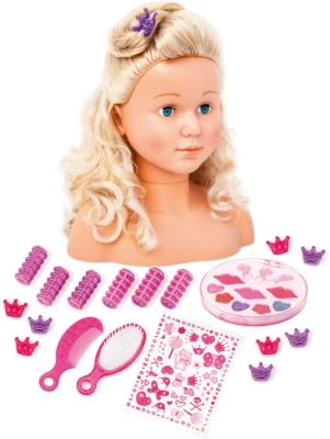 BAYER Deluxe Frisierkopf Super Model, 27 Cm Inkl. Kosmetik 3 BAYER Deluxe Frisierkopf Super Model, 27 Cm Inkl. Kosmetik - Image 3