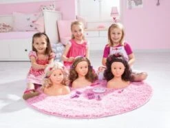 BAYER Deluxe Frisierkopf Super Model, 27 Cm Inkl. Kosmetik 9 BAYER Deluxe Frisierkopf Super Model, 27 Cm Inkl. Kosmetik -Spielzeug Geschaft 3640711 04