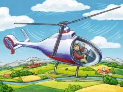 Ravensburger Würfel-Puzzle 12 Teile, 6 Motive, Inkl. Koffer, Meine Liebsten Fahrzeuge -Spielzeug Geschaft 3933944 04