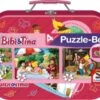 Schmidt Spiele Bibi & Tina, 2 X 100, 2 X 150 Teile Im Metallkoffer