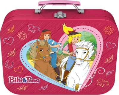 Schmidt Spiele Bibi & Tina, 2 X 100, 2 X 150 Teile Im Metallkoffer 2 Schmidt Spiele Bibi & Tina, 2 X 100, 2 X 150 Teile Im Metallkoffer - Image 2