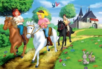 Schmidt Spiele Bibi & Tina, 2 X 100, 2 X 150 Teile Im Metallkoffer 4 Schmidt Spiele Bibi & Tina, 2 X 100, 2 X 150 Teile Im Metallkoffer - Image 4