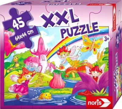 Noris Bodenpuzzle Feenwelt 45 Teile 1 Noris Bodenpuzzle Feenwelt 45 Teile
