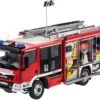MAN TGM / Schlingmann HLF 20 VARUS 4x4, Revell Feuerwehr Modellbausatz Im Maßstab 1:24, 295 Teile, 36,3 Cm