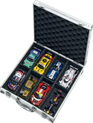 CARRERA DIGITAL 132/Evolution - Fahrzeugkoffer Aluminium Für Modelle 1:32, Autorennbahn Zubehör 2 CARRERA DIGITAL 132/Evolution - Fahrzeugkoffer Aluminium Für Modelle 1:32, Autorennbahn Zubehör - Image 2