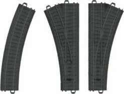 Märklin My World 023301 Märklin My World - Kunststoffgleis Weichen-Set