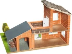 Teifoc Steinbaukasten Villa Mit Garage -Spielzeug Geschaft 4782538 03