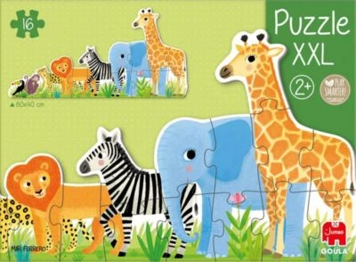 Goula XXL-Puzzle 16 Teile - Dschungel 1 Goula XXL-Puzzle 16 Teile - Dschungel