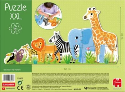 Goula XXL-Puzzle 16 Teile - Dschungel 4 Goula XXL-Puzzle 16 Teile - Dschungel - Image 4