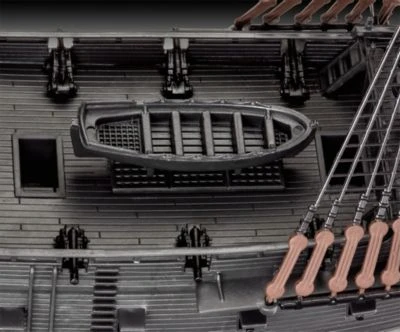 Black Pearl Aus Fluch Der Karibik Easy-click-system, Segelschiff, Revell Bausatz Zum Zusammenstecken Im Maßstab 1:150, 112 Teile, 26 Cm 4 Black Pearl Aus Fluch Der Karibik Easy-click-system, Segelschiff, Revell Bausatz Zum Zusammenstecken Im Maßstab 1:150, 112 Teile, 26 Cm - Image 4