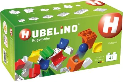 Hubelino - Kugelbahn Katapult Ergänzung 41-tlg. 1 Hubelino - Kugelbahn Katapult Ergänzung 41-tlg.