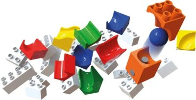 Hubelino - Kugelbahn Katapult Ergänzung 41-tlg. 2 Hubelino - Kugelbahn Katapult Ergänzung 41-tlg. - Image 2