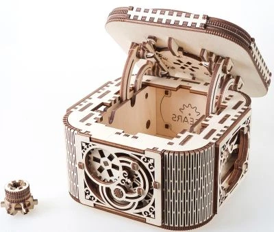 UGEARS Modellbausatz SCHATZTRUHE 5 UGEARS Modellbausatz SCHATZTRUHE - Image 5