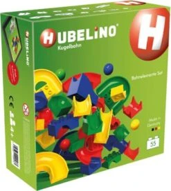 Hubelino - Kugelbahn Bahnelemente-Set, 55 Tlg.