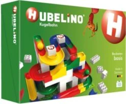 Hubelino - Kugelbahn Basis Baukasten, 123-tlg.