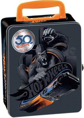 Klein Hot Wheels Jubiläumskoffer Für 50 Autos 2 Klein Hot Wheels Jubiläumskoffer Für 50 Autos - Image 2