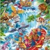 Larsen Rahmen-Puzzle, 35 Teile, 36x28 Cm, Rafting Im Amazonas