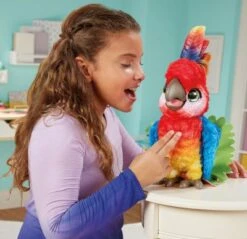 FurReal Pauli, Mein Singender Plappagei -Spielzeug Geschaft 8605677 03