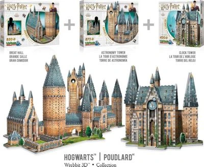 3D-Puzzle Harry Potter Hogwarts Astronomieturm, 875 Teile 5 3D-Puzzle Harry Potter Hogwarts Astronomieturm, 875 Teile - Image 5