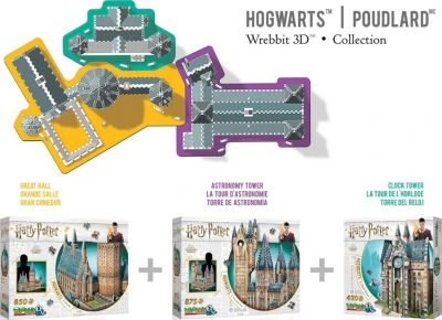 3D-Puzzle Harry Potter Hogwarts Astronomieturm, 875 Teile 6 3D-Puzzle Harry Potter Hogwarts Astronomieturm, 875 Teile - Image 6